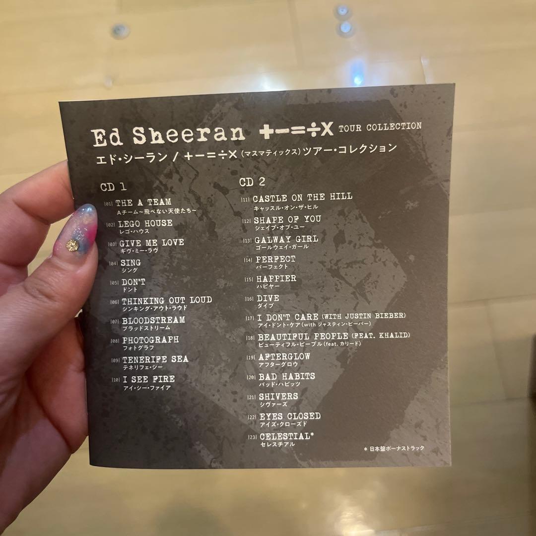 Ed Sheeran - = Tour Collection 2CD Japan Press with OBI Limited Edition