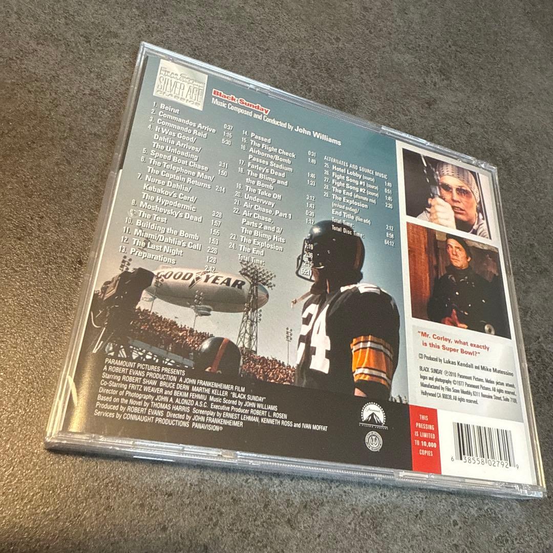 John Williams - Black Sunday Original Motion Picture Soundtrack CD (FSM)