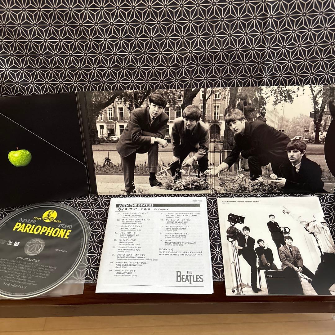 The Beatles With The Beatles CD Mini LP Paper Sleeve Japan Press 2009 Remaster