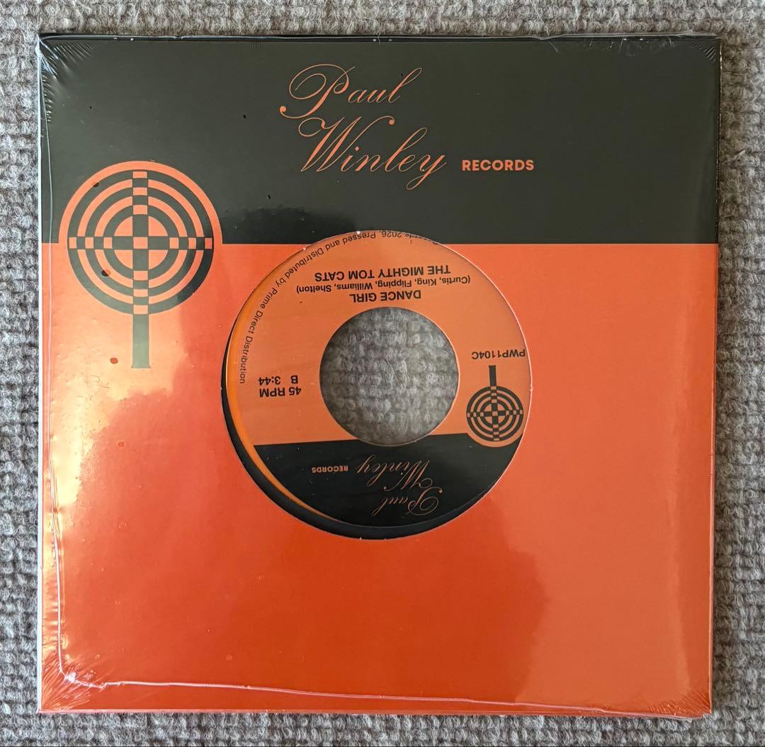 Harlem Underground Band / Mighty Tom Cats - Smokin Cheeba-Cheeba 7" Orange Vinyl