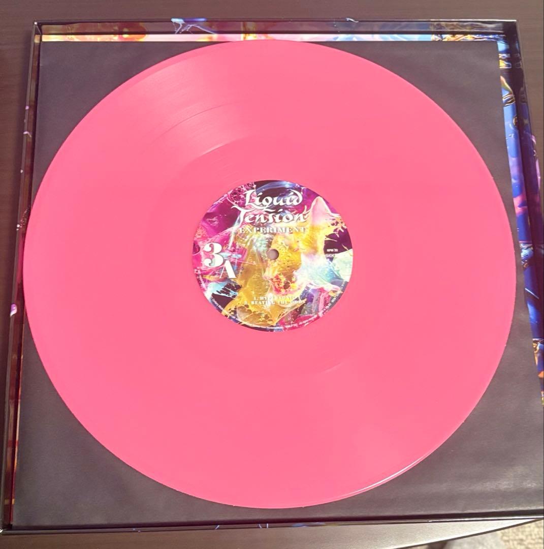 Liquid Tension Experiment 3 Limited Box Set Vinyl LP Pink Vinyl Japan