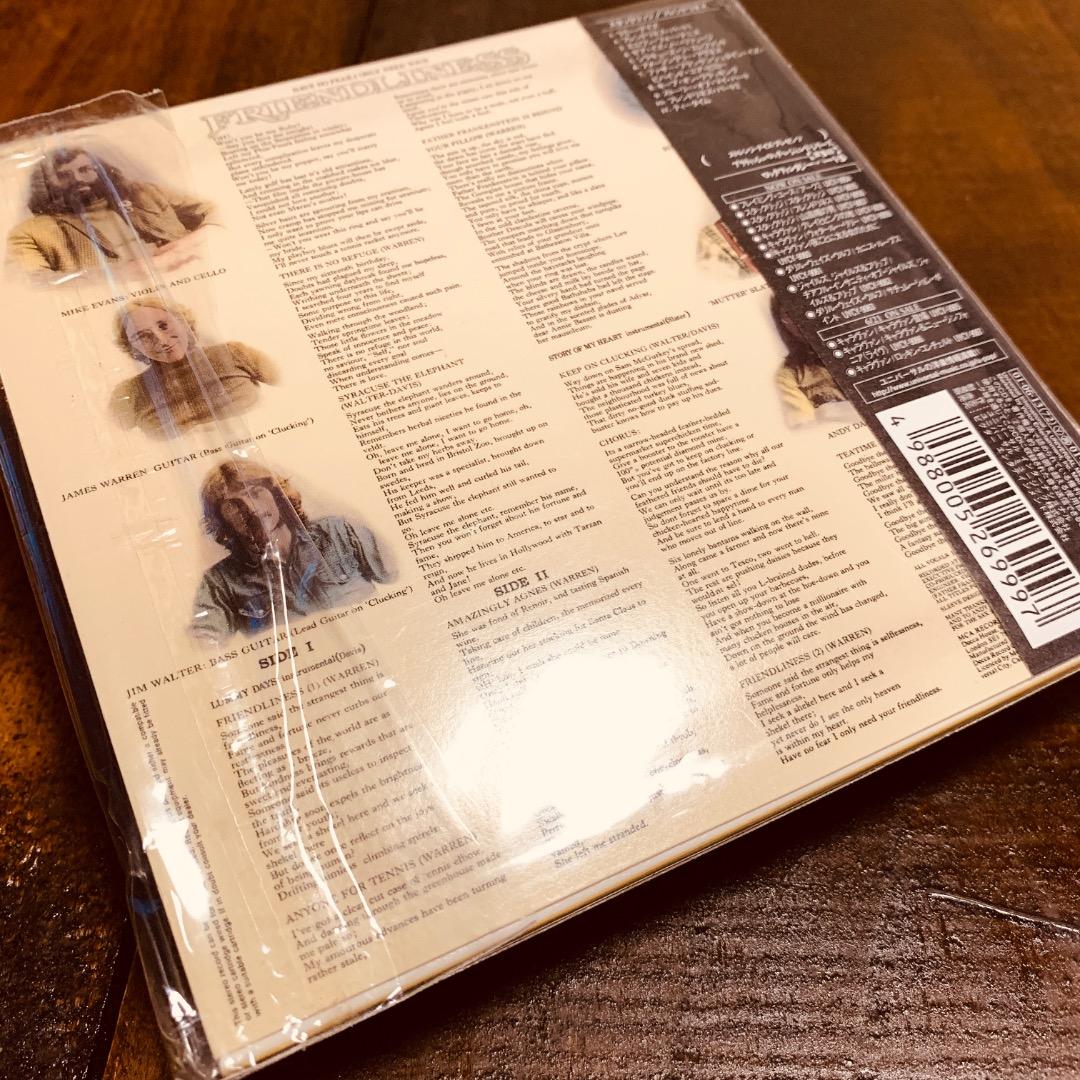 Stackridge - Friendliness CD Japan Press Mini LP Sleeve Limited Edition 1972