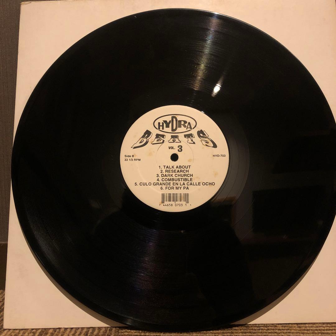 Godfather Don - Hydra Beats Vol. 3 Vinyl LP 12" Hip Hop Instrumental Japan
