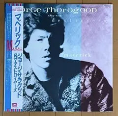 George Thorogood & The Destroyers - Maverick LP Japan 1985 w/ Obi & Liner