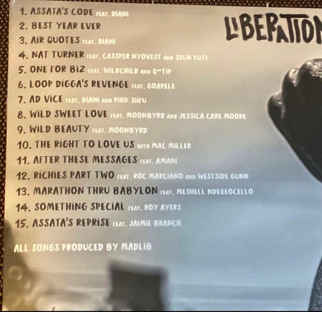 Talib Kweli & Madlib - Liberation 2 2LP Vinyl Album