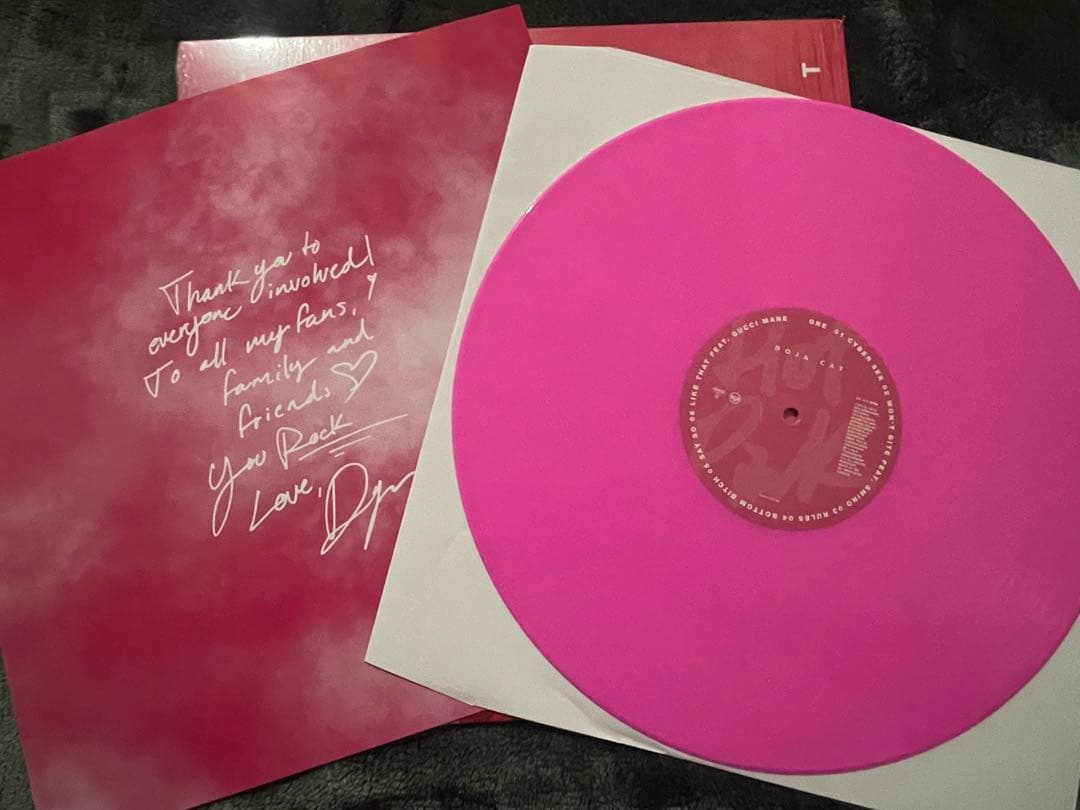 Doja Cat - Hot Pink LP Pink Vinyl Record Album