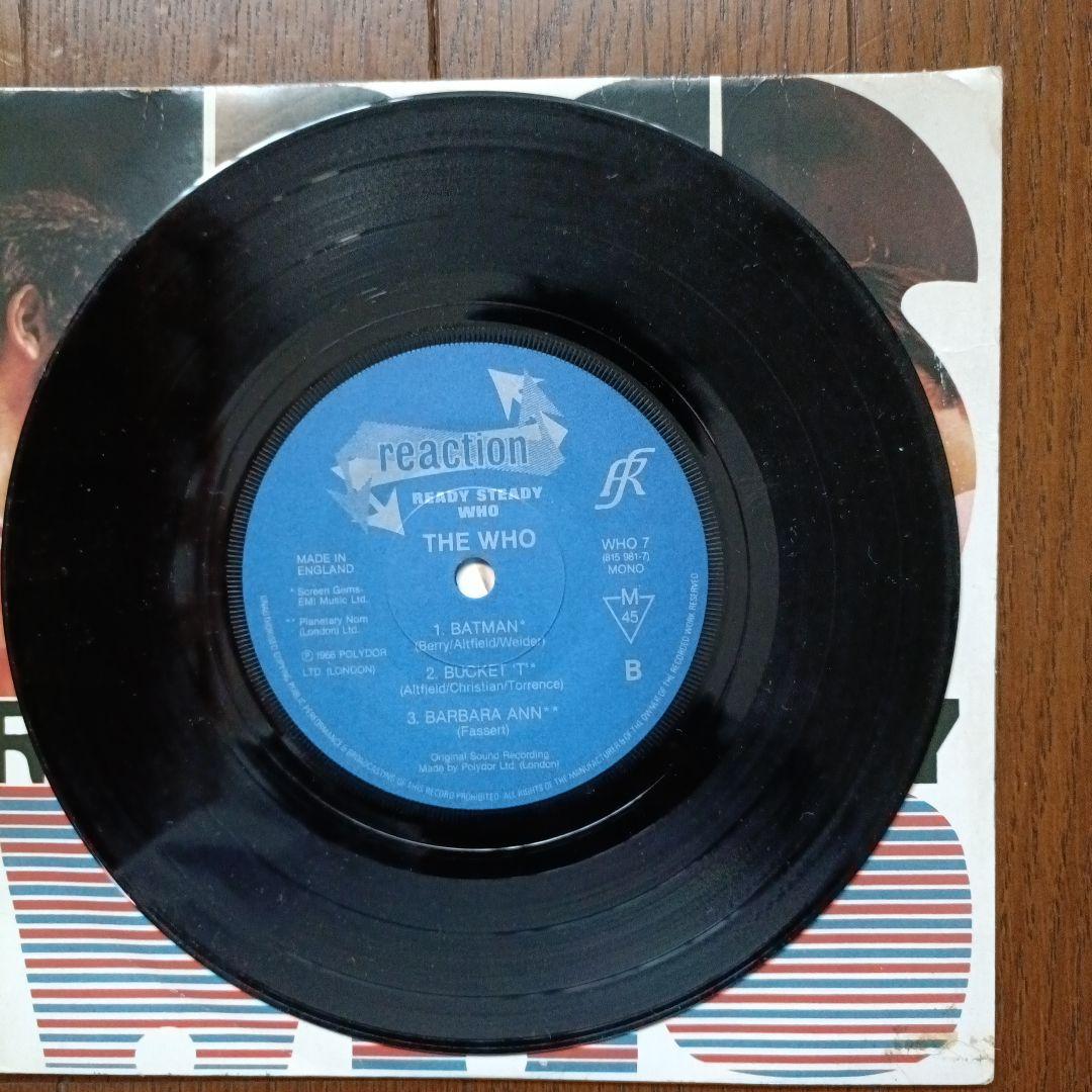 The Who - Ready Steady Who EP, 1966 Reaction UK Original Vinyl 7 inch Mod Rock
