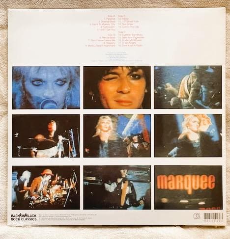 Hanoi Rocks - All Those Wasted Years LP White Vinyl Back on Black Rock Classics
