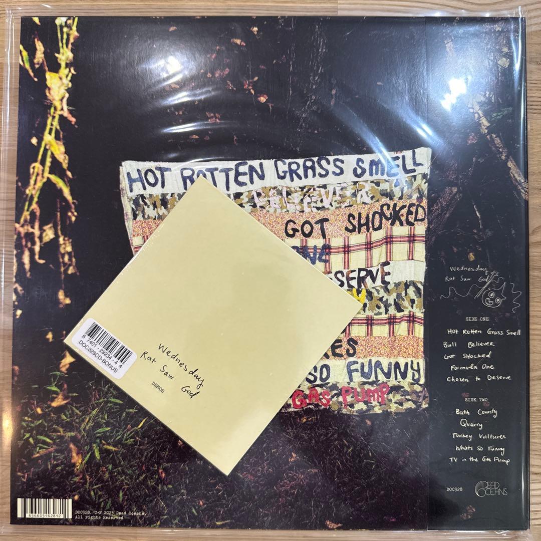 Wednesday - Rat Saw God LP Clear Green Vinyl Japan Limited 77 Copies w/ Demo CD