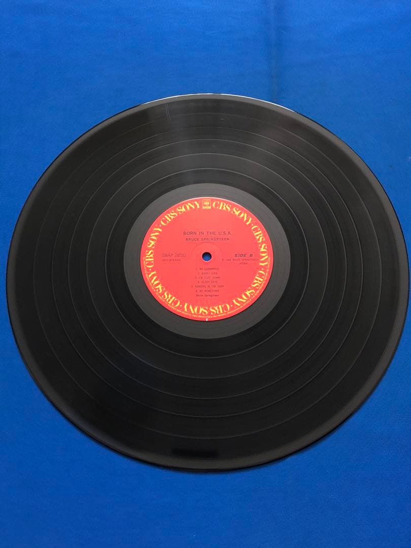 Bruce Springsteen - Born In The U.S.A. LP 1984 Japan Pressing w/ Obi & Lyric She