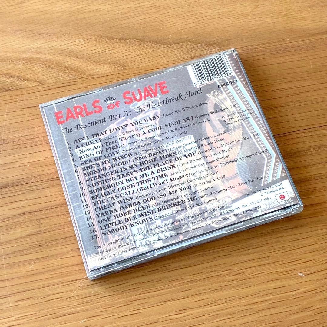 The Earls of Suave - The Basement Bar At The Heartbreak Hotel CD (1994)