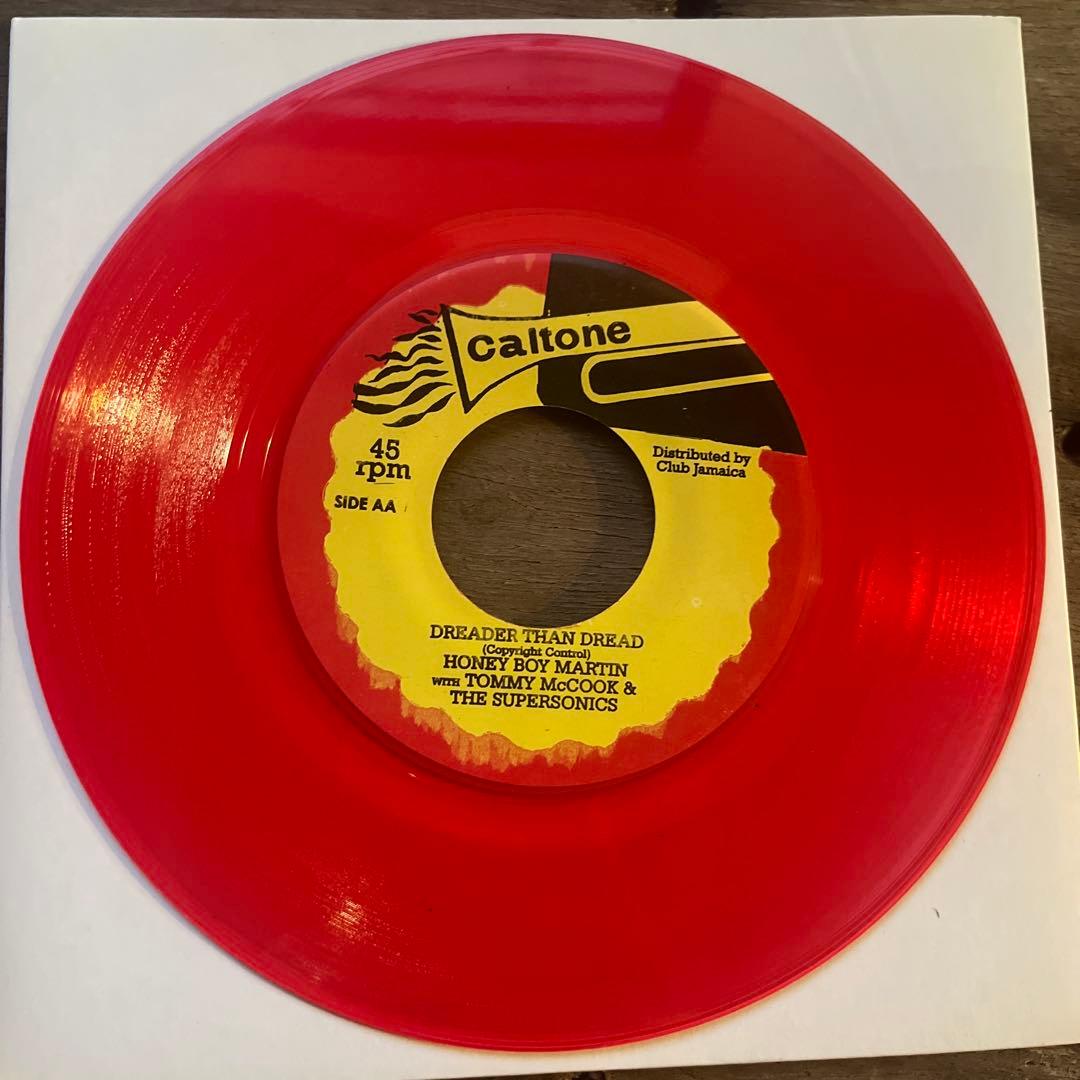 The Emotions / Honey Boy Martin - Rude Boy Confession 7" Red Vinyl Caltone