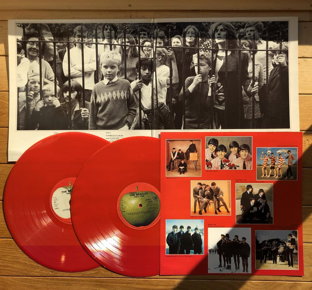 The Beatles 1962-1966 2LP Red Vinyl Limited Edition Japan Import