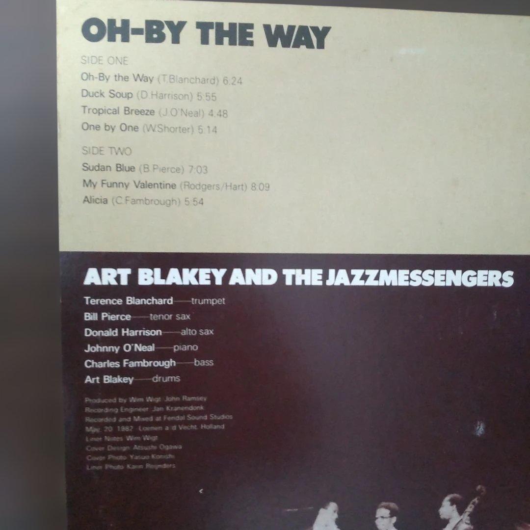 Art Blakey & The Jazz Messengers Oh-By The Way Vinyl LP Japan Import Jazz 1982