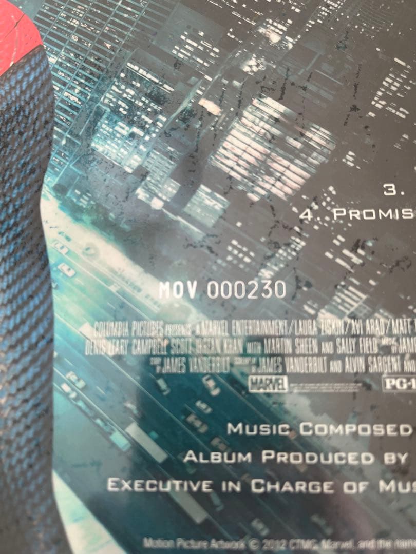 The Amazing Spider-Man Soundtrack James Horner 2LP Green/Black Marble Vinyl Ltd