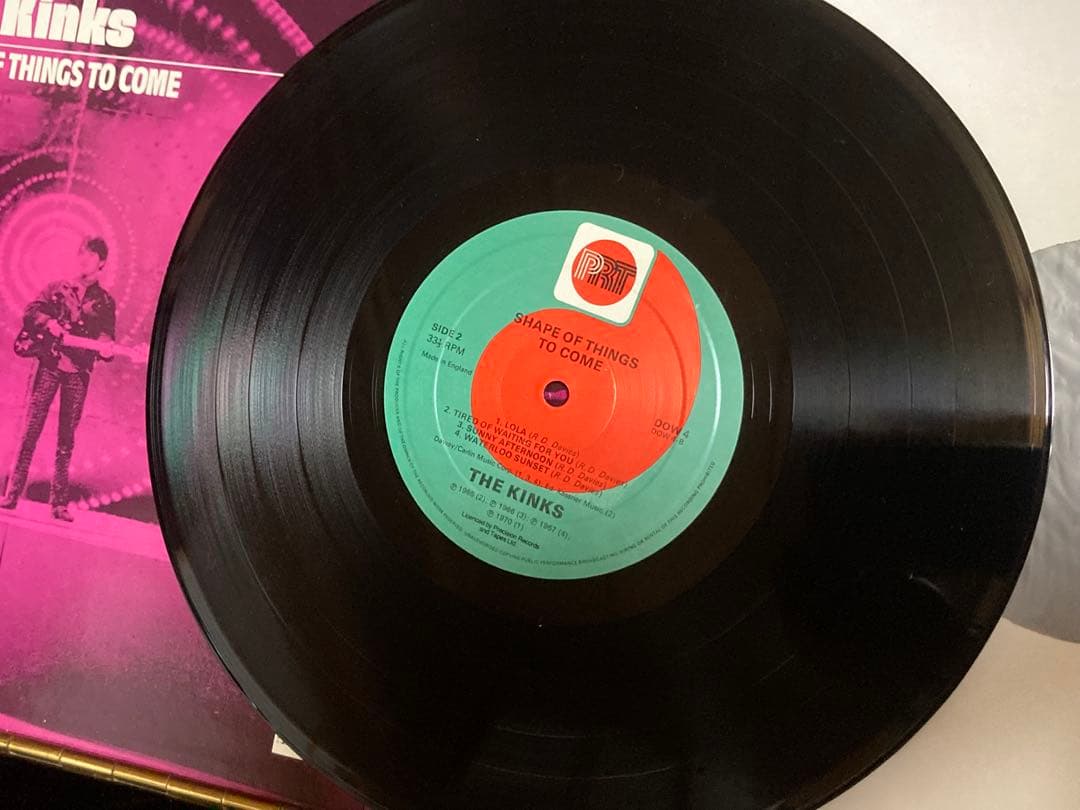 The Kinks - Shape Of Things To Come - 10" Vinyl LP - Greatest Hits Compilation
