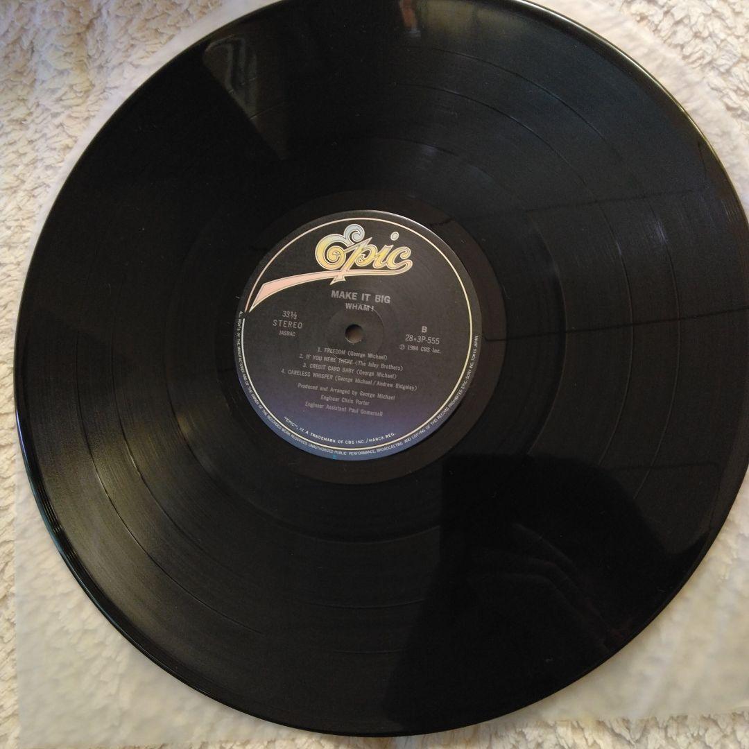 Wham! Make It Big Vinyl LP Japan 1984 Epic 28.3P-555 With Obi George Michael
