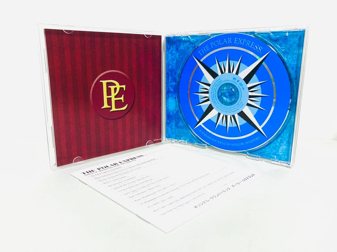 The Polar Express Original Motion Picture Soundtrack CD Japan Press with OBI