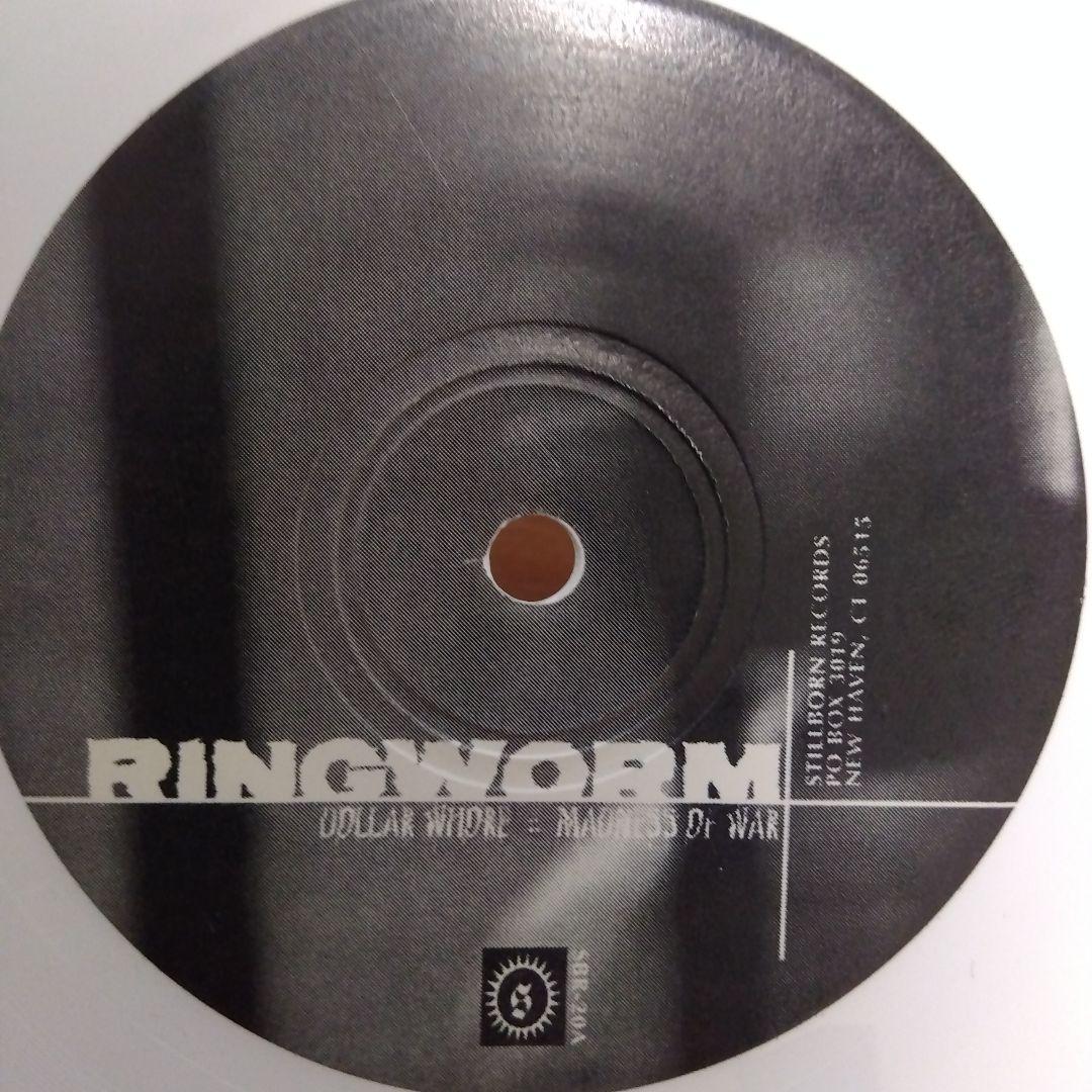 Ringworm / Cold As Life Split 7" EP White Vinyl Stillborn Records Hardcore