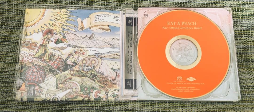 The Allman Brothers Band - Eat A Peach Hybrid SACD (2004, US Press, Rock)