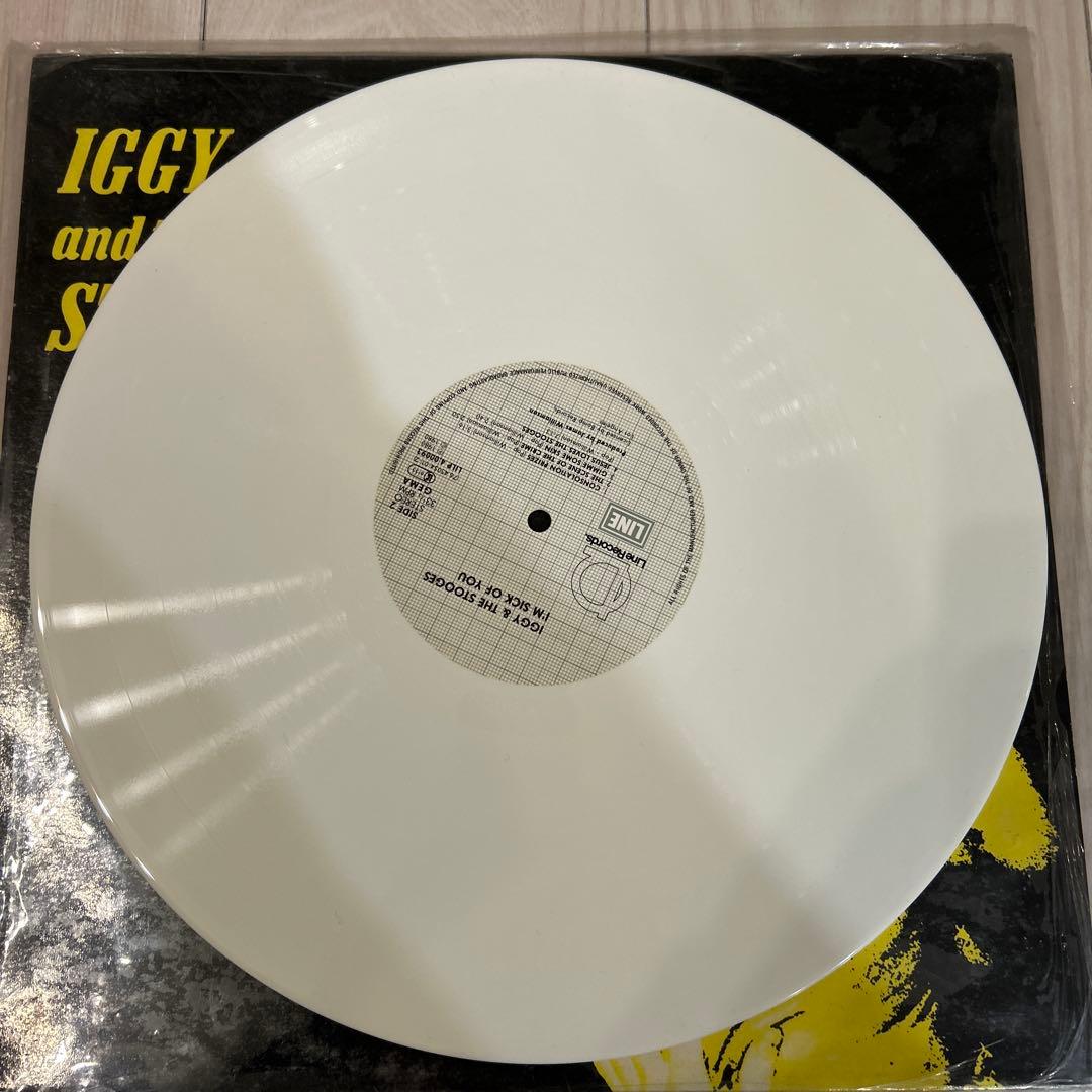 Iggy and the Stooges - I'm Sick Of You! Vinyl LP White Record Punk Rare