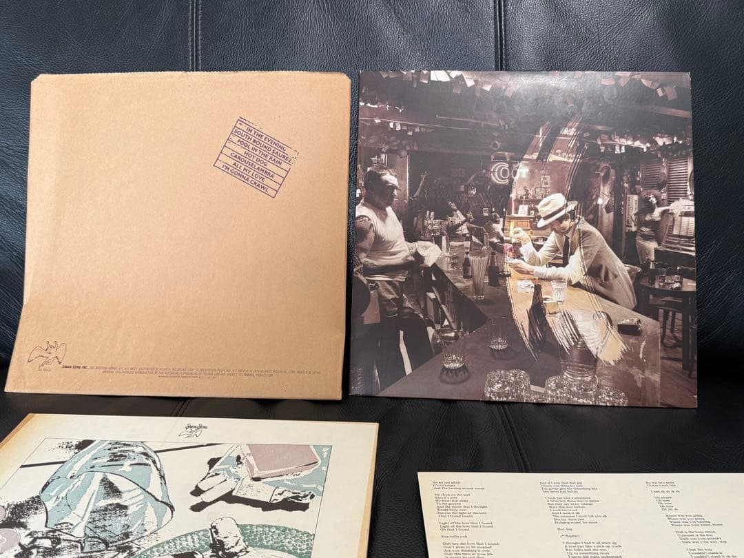 Led Zeppelin - In Through The Out Door LP 1979 Japan Pressing Vinyl Record