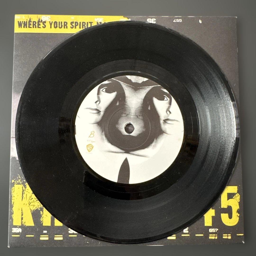 KHARMA 45 - Where's Your Spirit Man? 7" Vinyl Single 2007 Alternative Rock
