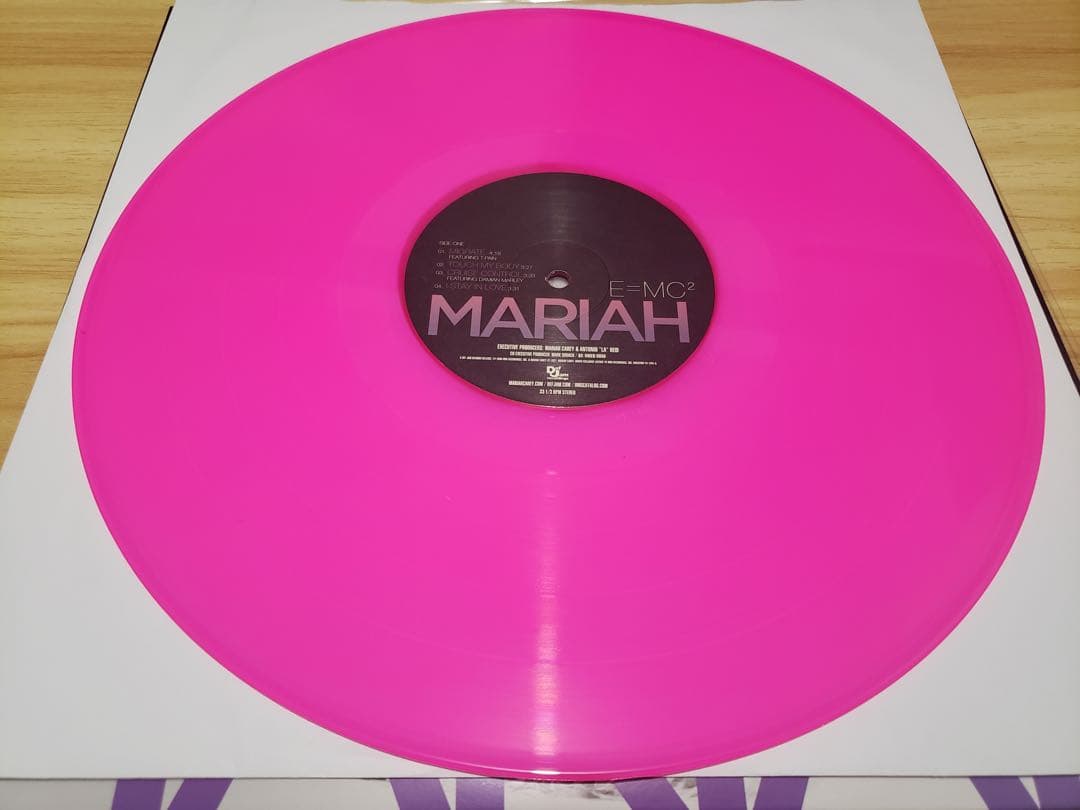 Mariah Carey - E=MC2 - Limited Edition Pink Vinyl 2LP Set