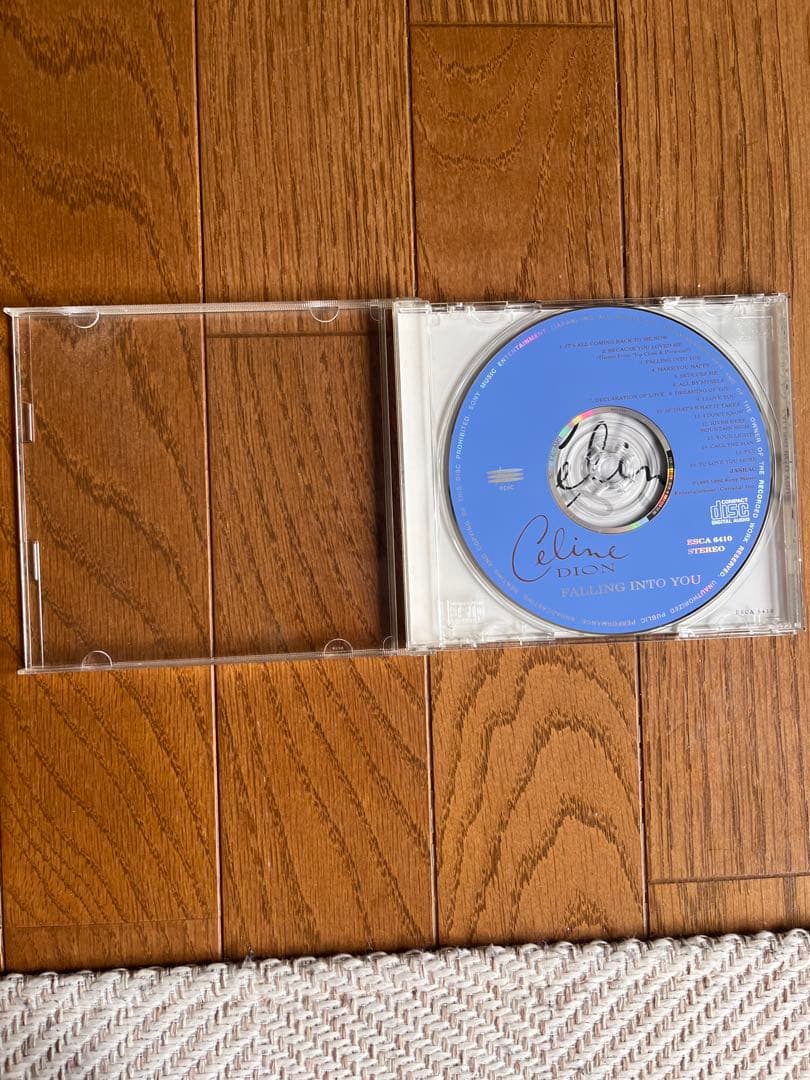 Celine Dion Falling Into You CD Japan Press ESCA 6410 with OBI Bonus Track 1996