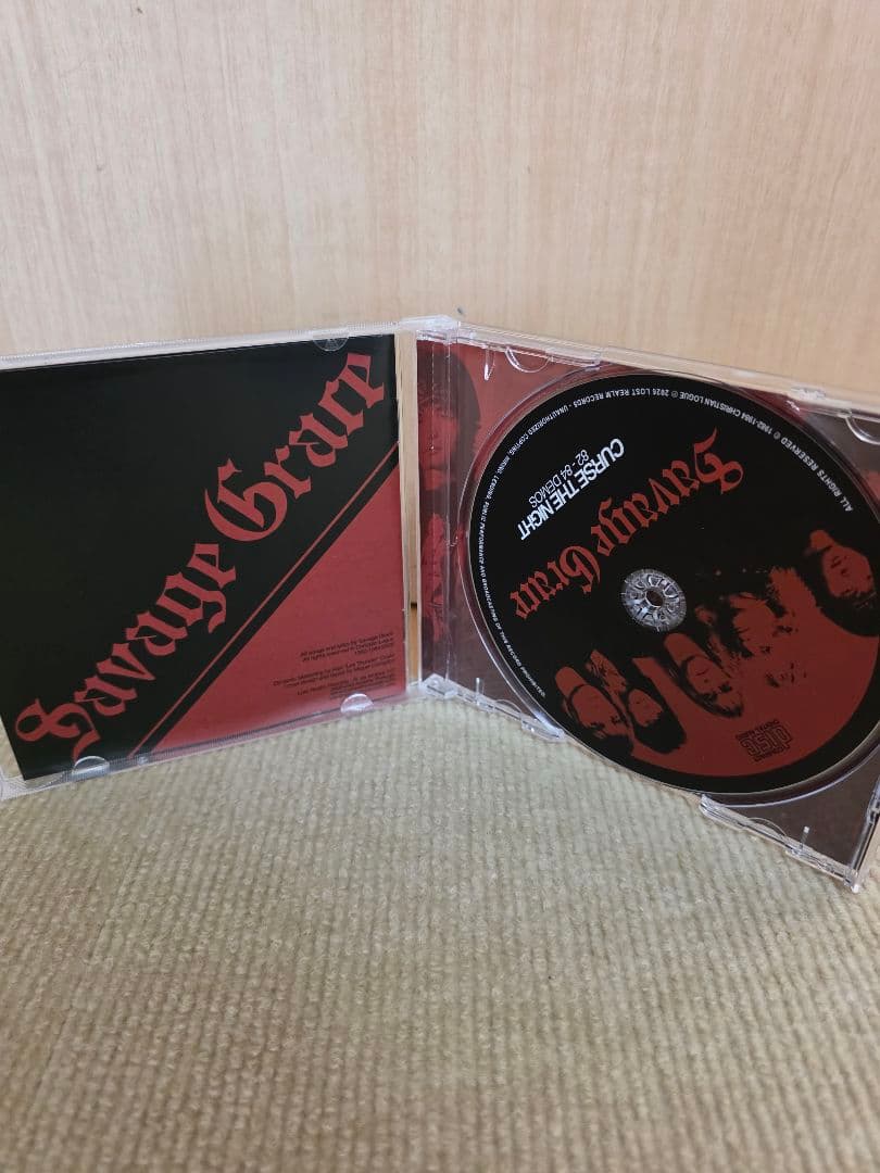 Savage Grace Curse The Night 82-84 Demos CD Lost Realm Records Heavy Metal