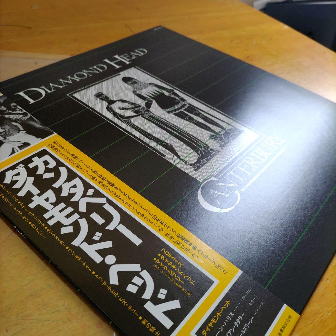 Diamond Head Canterbury Vinyl LP Japan VIM-6313 W/ OBI Insert Heavy Metal