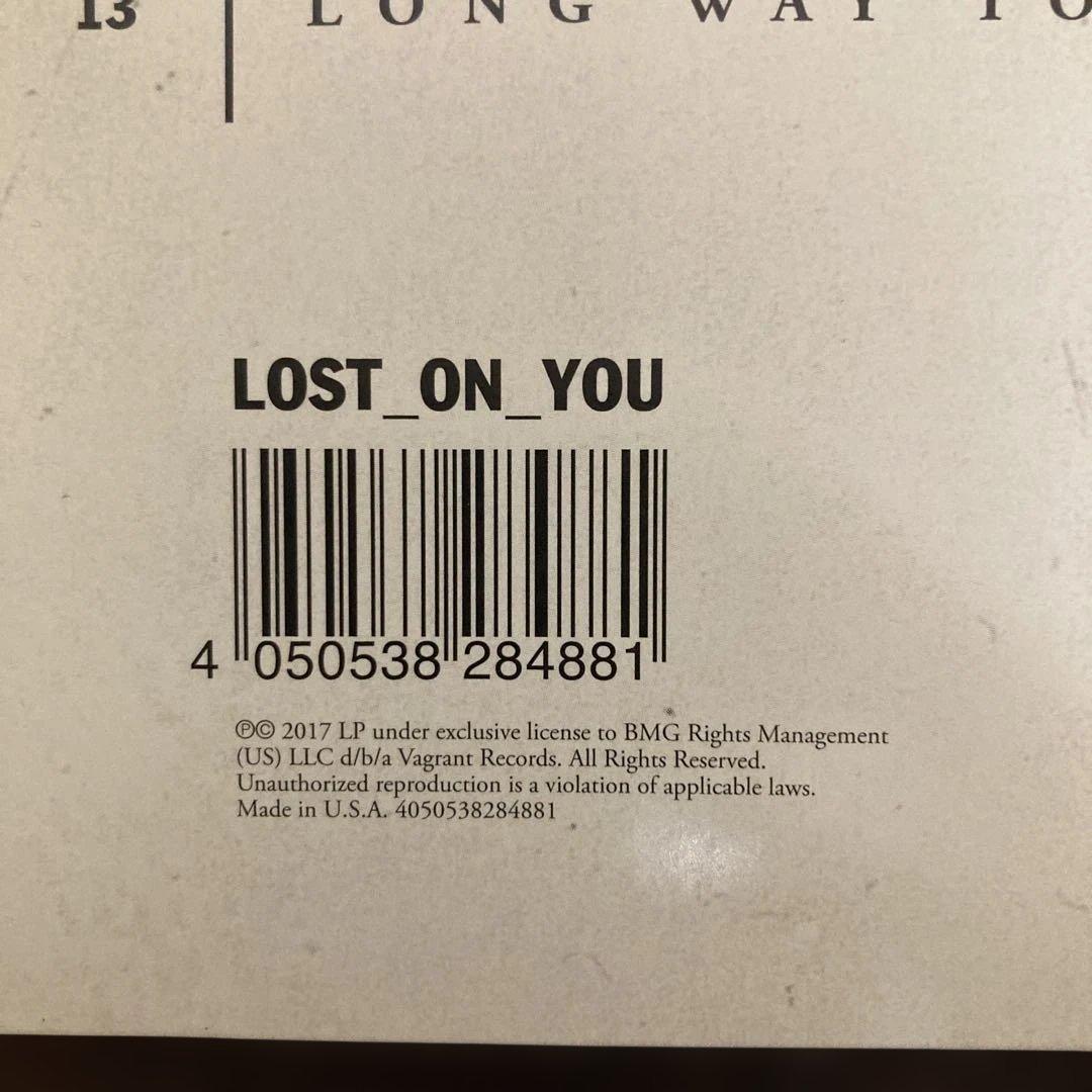 LP - Lost On You - Limited Edition Color Vinyl Record Album