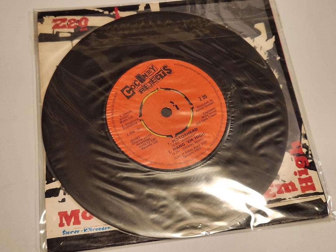 Cockney Rejects - Easy Life - 7-inch Vinyl Single Punk Rock UK 1981
