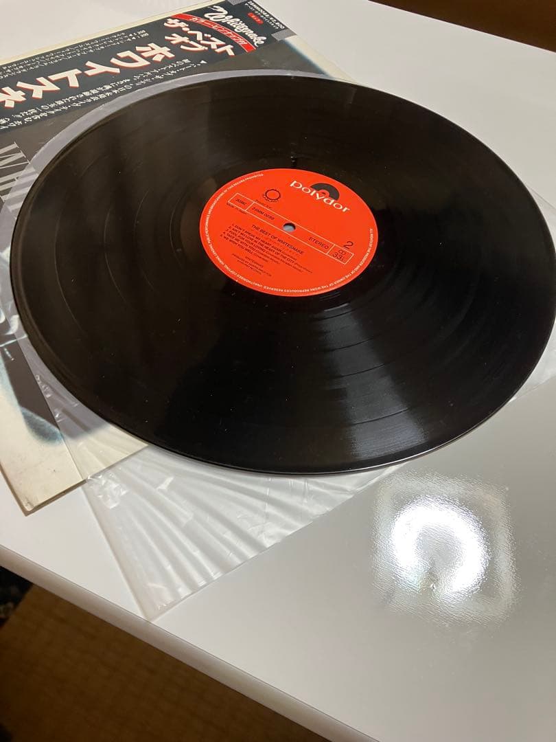 WHITESNAKE The Best Of Vinyl LP Japan Pressing with Obi Strip