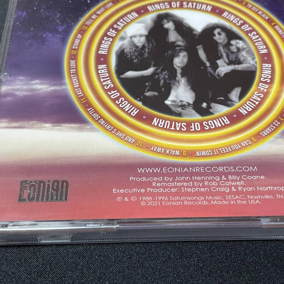 Rings of Saturn Self-Titled CD 2021 Eonian Records USA Import Hard Rock