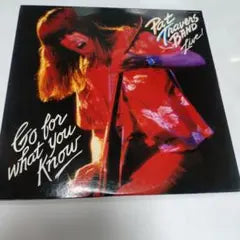 Pat Travers Band - Go for What You Know - Japan Vinyl LP Live Album Hard Rock
