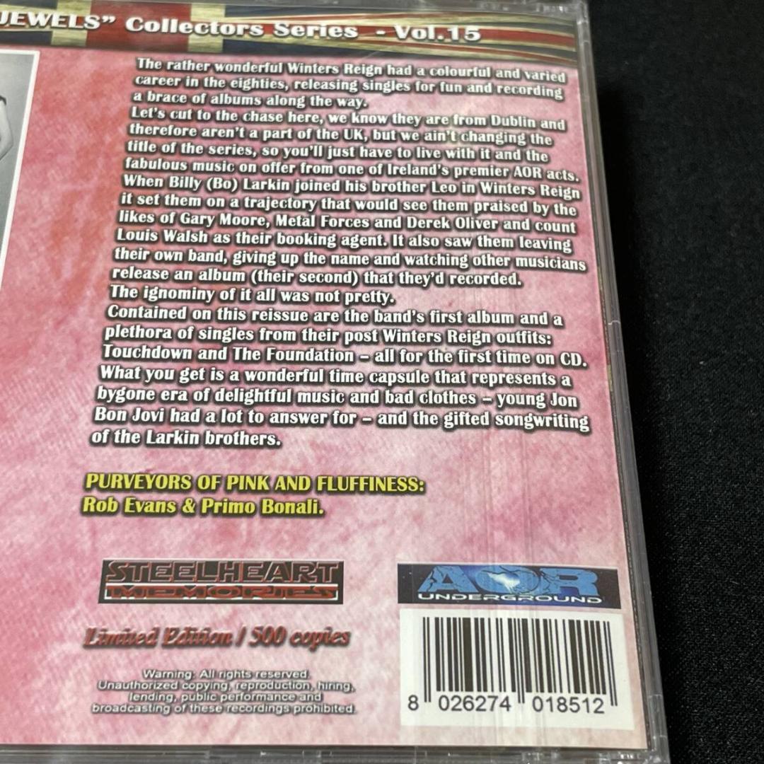 WINTERS REIGN The Mini Album CD Limited 500 Copies Lost UK Jewels Vol. 15 AOR