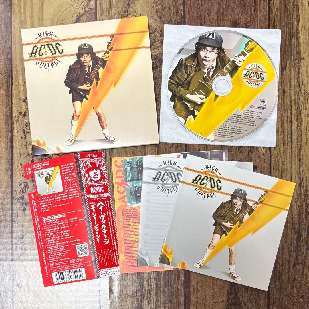 AC/DC High Voltage CD Paper Jacket Used Rock Music | Japansoundstore