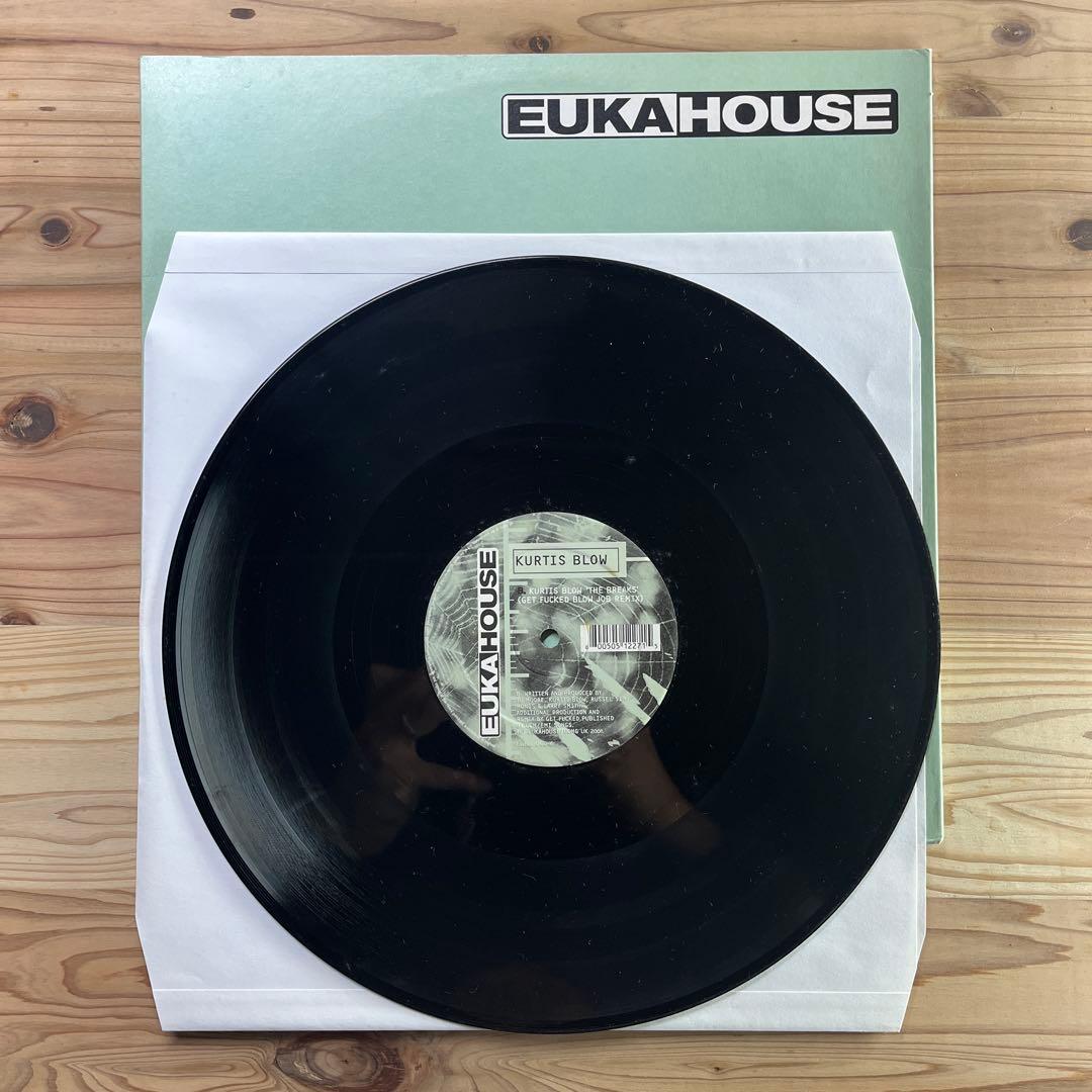 Pure Science / Kurtis Blow - Rydym / The Breaks Remix 12" Eukahouse Vinyl