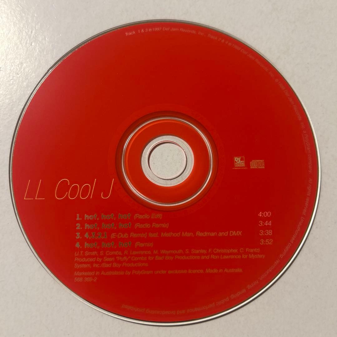 LL Cool J – Hot, Hot, Hot CD Single (1998, Australian Import)
