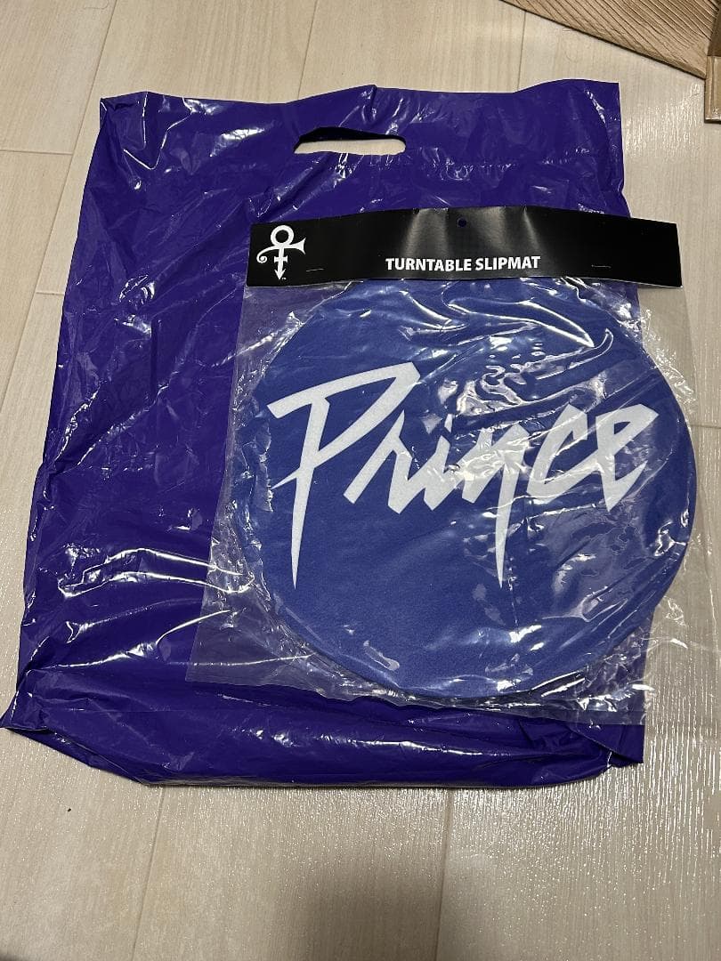 Prince Official Logo Turntable Slipmat - Minneapolis Airport Exclusive Rare