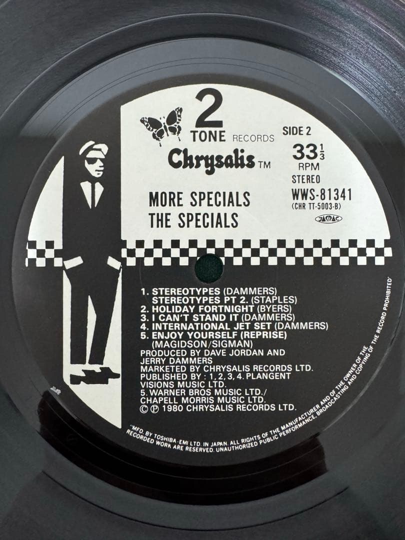 The Specials - More Specials Vinyl LP Japan WWS-81341 w/ Obi 2-Tone Ska