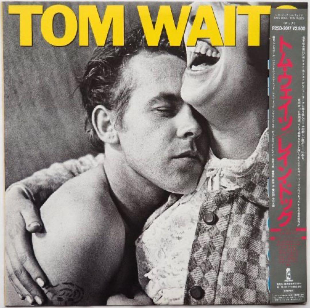 Tom Waits Rain Dogs Vinyl LP Japan Pressing w/ Obi R25D-2017