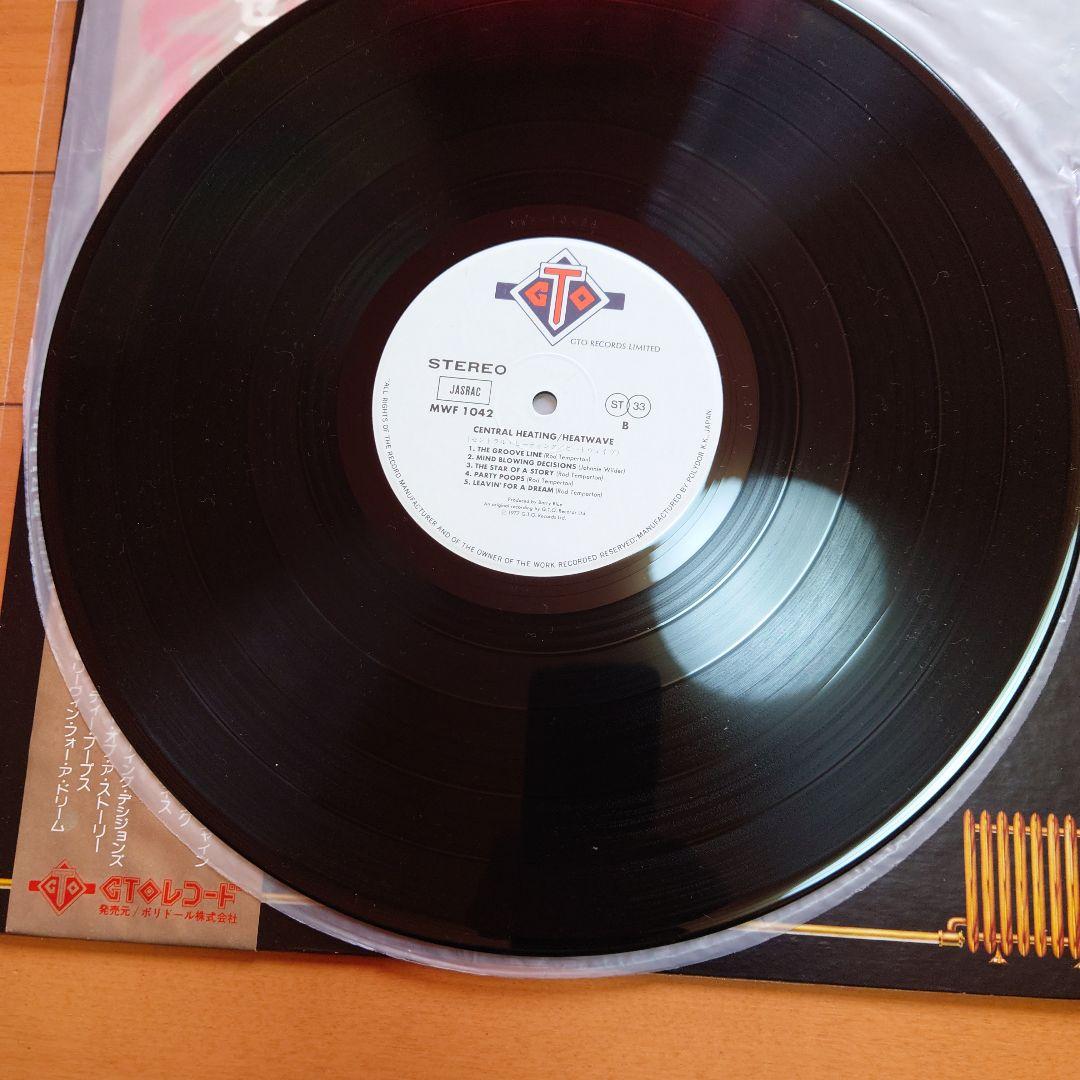 Heatwave - Central Heating LP 1978 Japan Original w/ Obi Soul Funk Rod Temperton