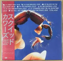 Squid - Cowards (Japan Edition) Clear Vinyl LP + Signed Art Print + Obi