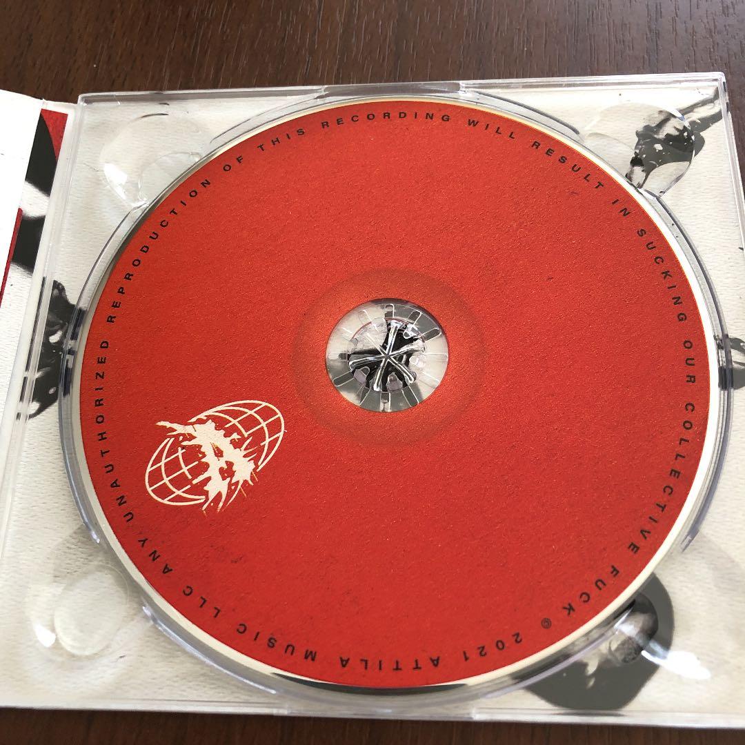 Attila Closure CD Signed Limited Edition 2021 Metalcore Deathcore