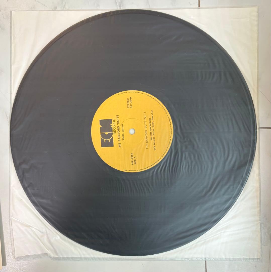 Keith Jarrett - The Survivors' Suite LP Japan Vinyl Record ECM Obi Included