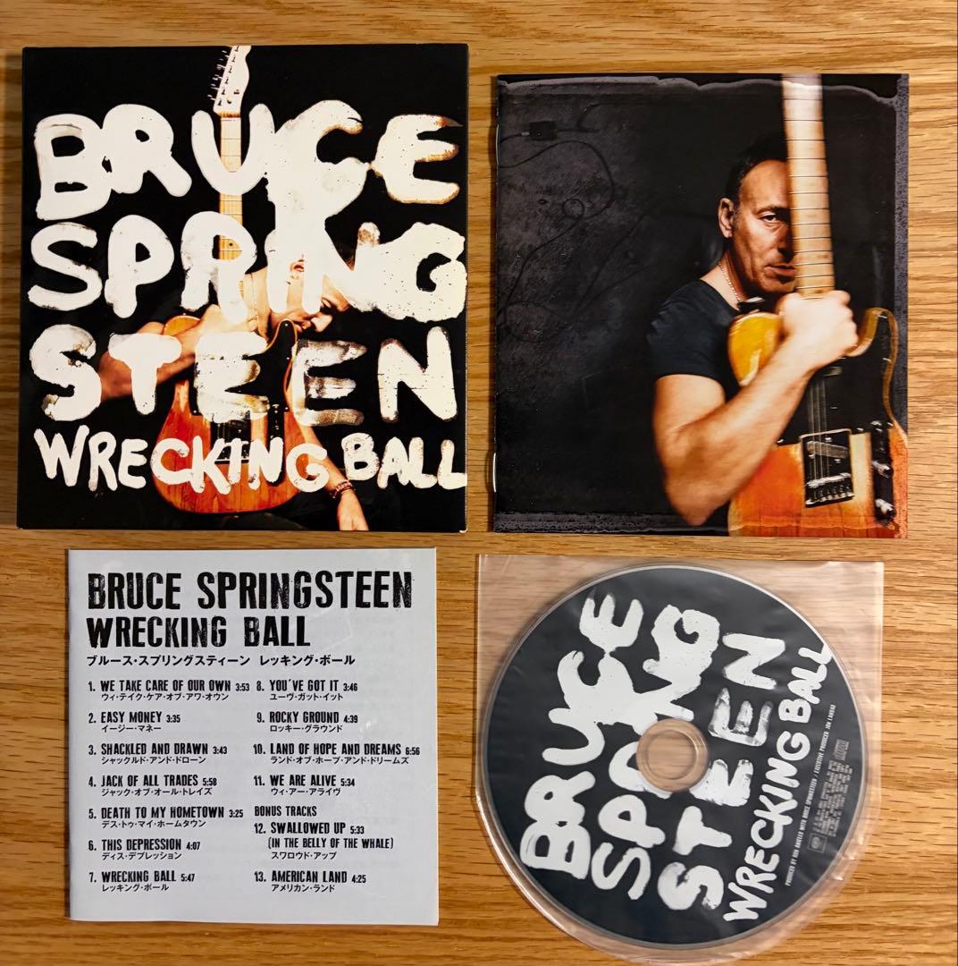 Bruce Springsteen - Wrecking Ball CD Japan Press Limited Edition Paper Sleeve