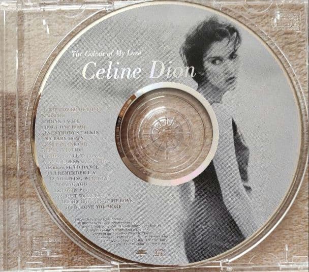 Celine Dion The Colour of My Love CD Japan Press w/ OBI Special Edition 1995