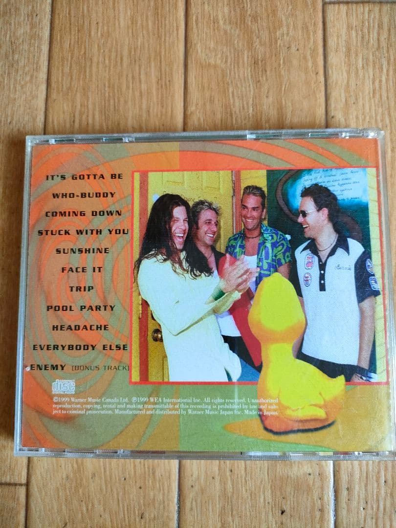 Harem Scarem Rubber CD Japan Press with OBI 1999 Limited Edition Bonus Track